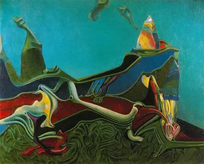 Landscape with Wheat Germ Max Ernst